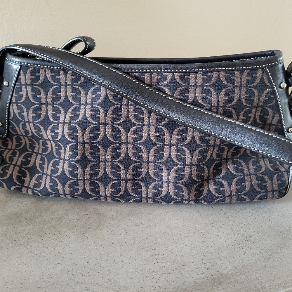 Fossil Canvas/Leather Purse - B11